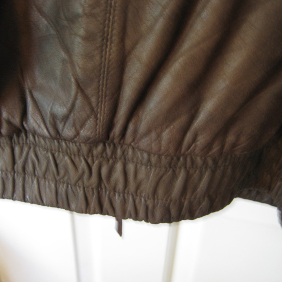 Fidelity Brown leather jacket size 42 regular - Picture 4 of 6